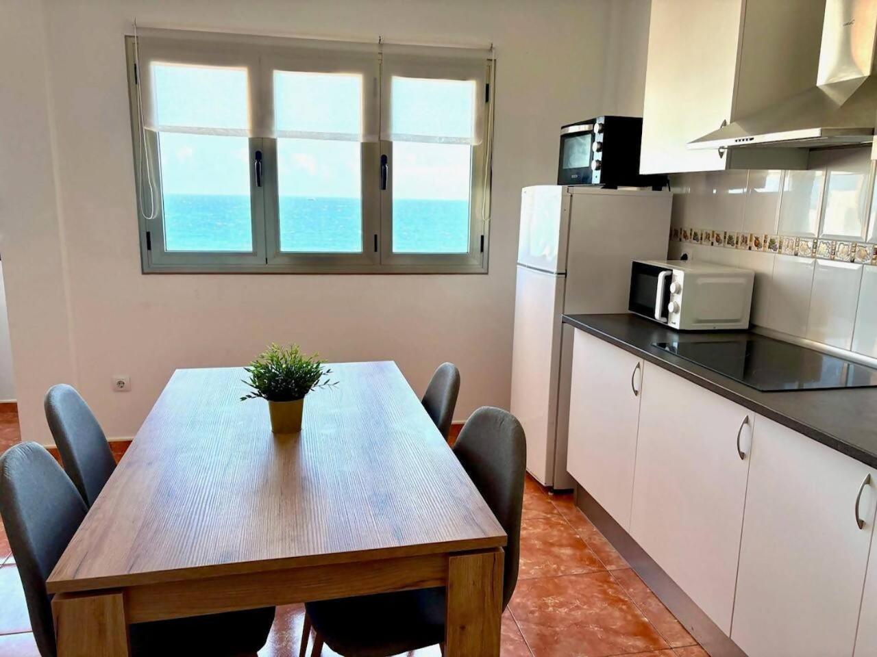 Ferienwohnung Playa Azul Amplio Y Luminoso Con Vistas Al Mar Pozo Izquierdo Exterior foto
