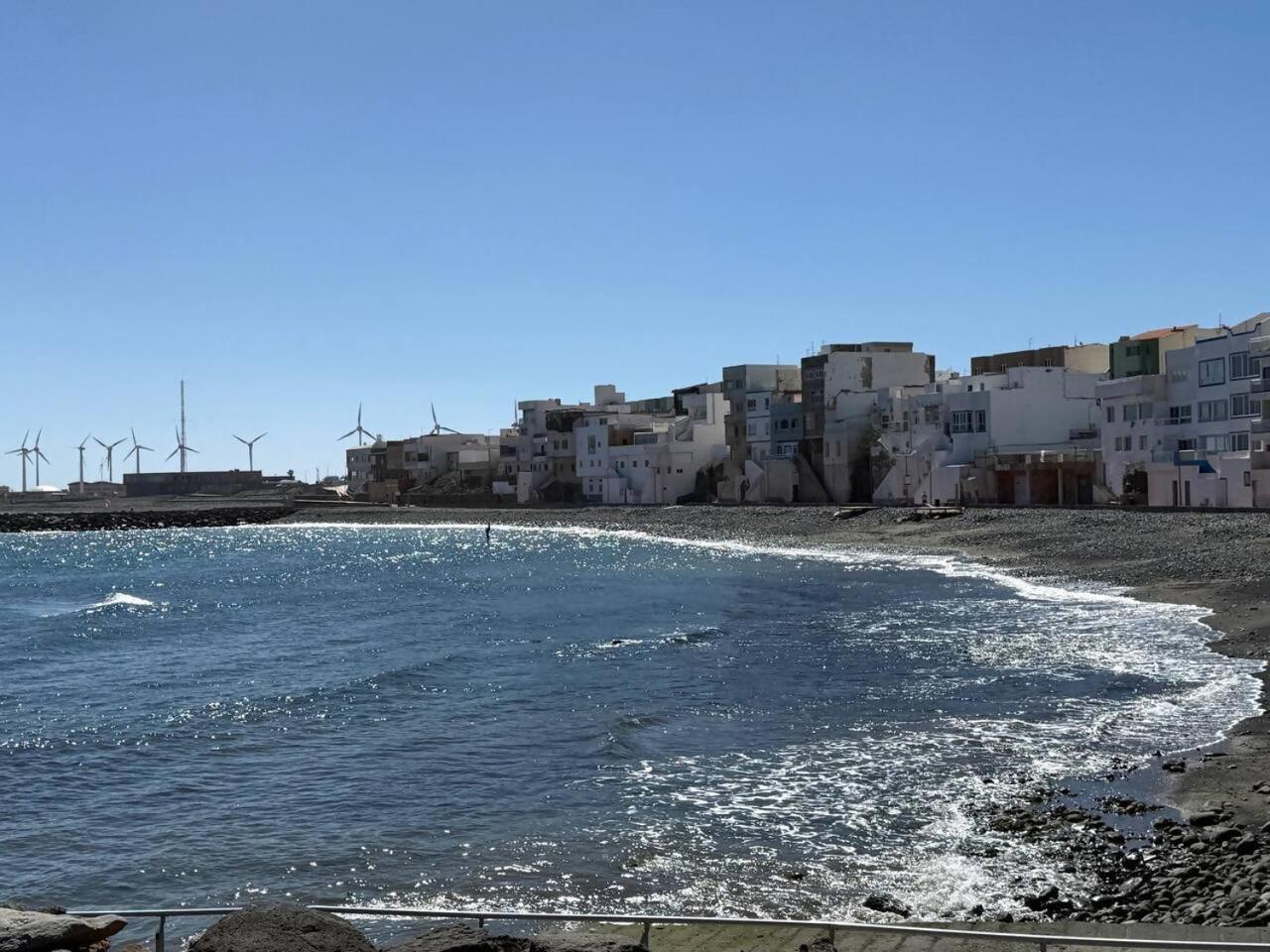 Ferienwohnung Playa Azul Amplio Y Luminoso Con Vistas Al Mar Pozo Izquierdo Exterior foto